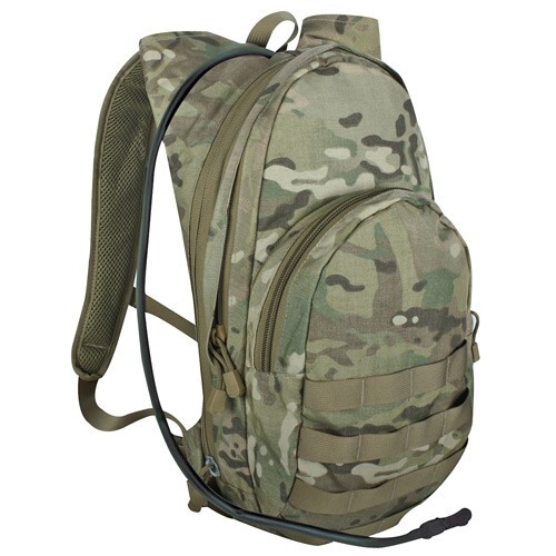 FOX OUTDOOR COMPACT MODULAR HYDRATION BACKPACK 56-359 With 2.5L BLADDER Multicam