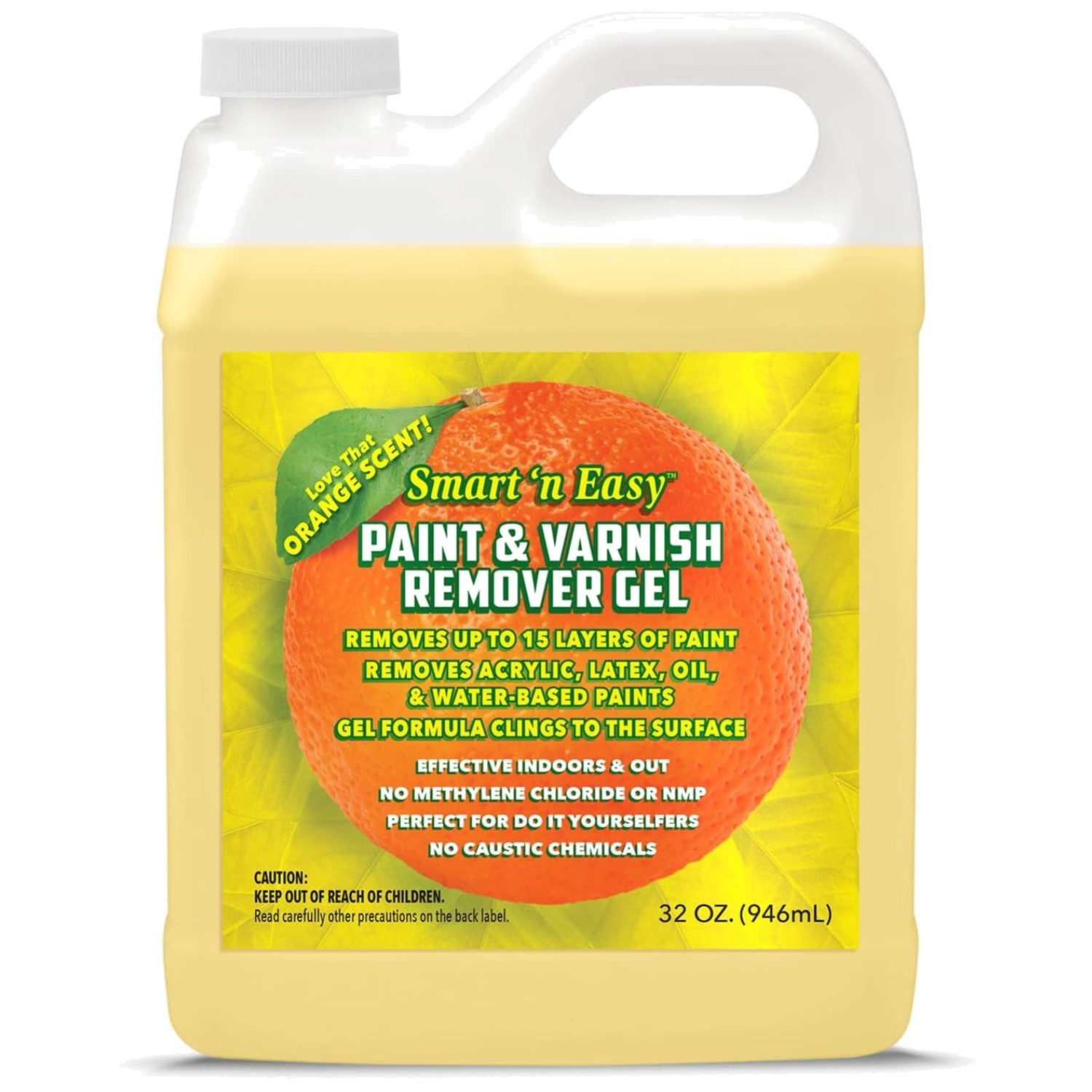 Smart 'n Easy Paint & Varnish Remover Gel - 32oz gallery