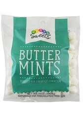 White Buttermints 14oz, Approx. 100 Pieces – Party Sweets Mints