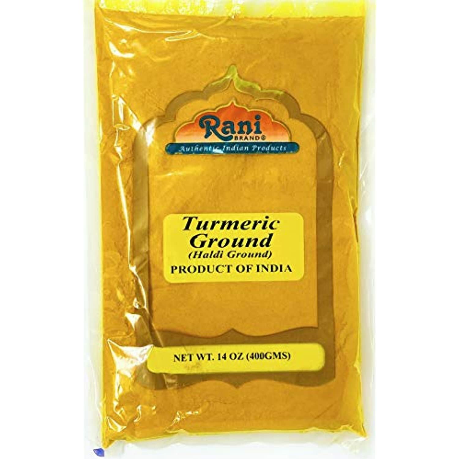 Rani Turmeric (Haldi) Root Powder Spice, (High Curcumin Content) 14oz (400gm) gallery