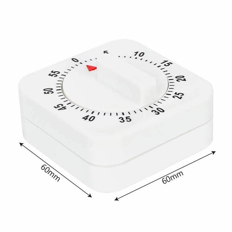 1 Kitchen Timer 60 Minute Timing Bell Alarm Sound Home Baking Cooking Mechanical gallery