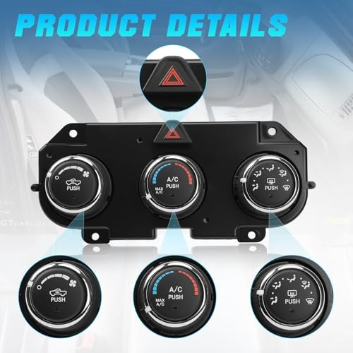 A/C Heater Climate Control Module Compatible with Ram 2500 3500 4500 5500# gallery