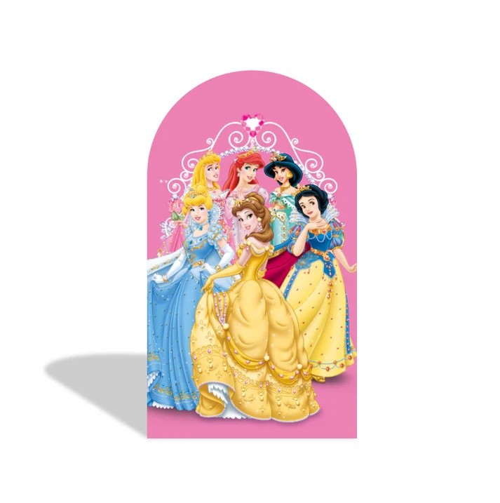 Princess Girls Arch Backdrop Cover Birthday Photo Background Party Decoration gallery