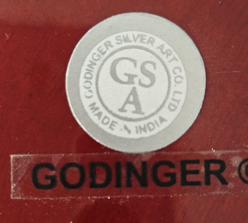 Godinger Silver Art Company Ruby Red Enamel on Metal Cluster Serving Bowls gallery