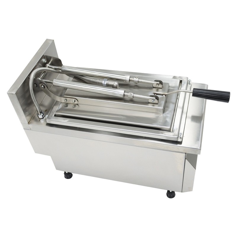 Commercial Dumpling Maker Fried Steam Wonton Fryer Machine 220V Restaurant Equip gallery