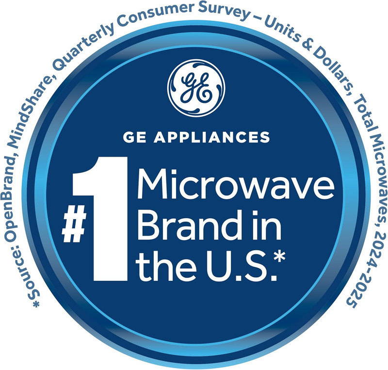 GE 30" Over-The-Range Microwave, 1.6 Cu. Ft., 1000 Watts, 300 CFM Hood Vent, LED gallery