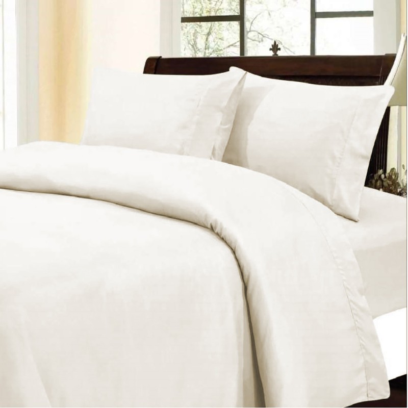 Select Bedding Set 1000 Thread Count 100% Egyptian Cotton Ivory Solid gallery