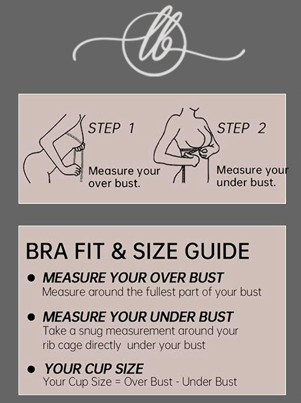 Women Wireless Bra No Underwire Full Coverage Support - Black gallery
