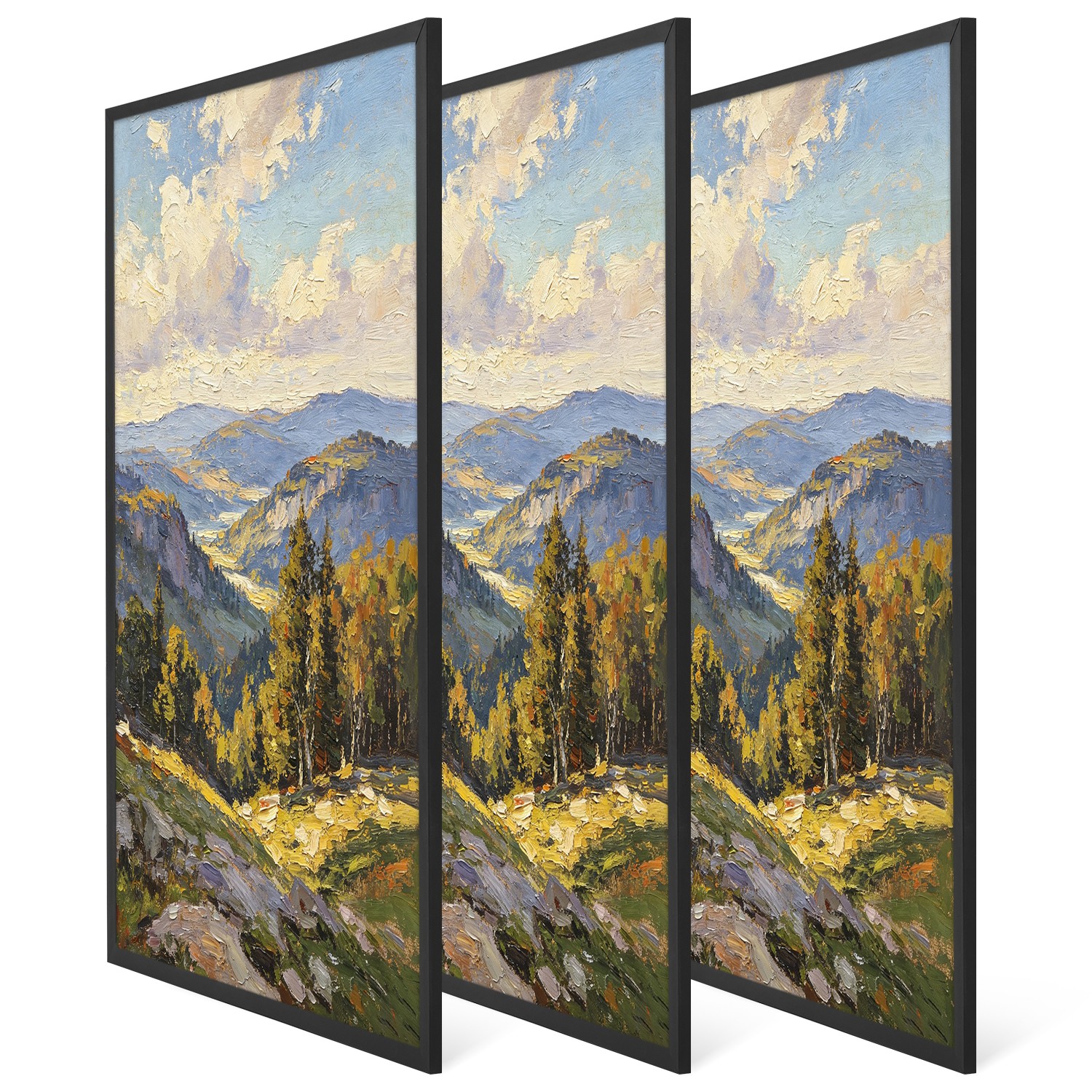 CHEFSTORY 3 Pack 12 Inchx18 Inch Frame Black, Poster Frames gallery