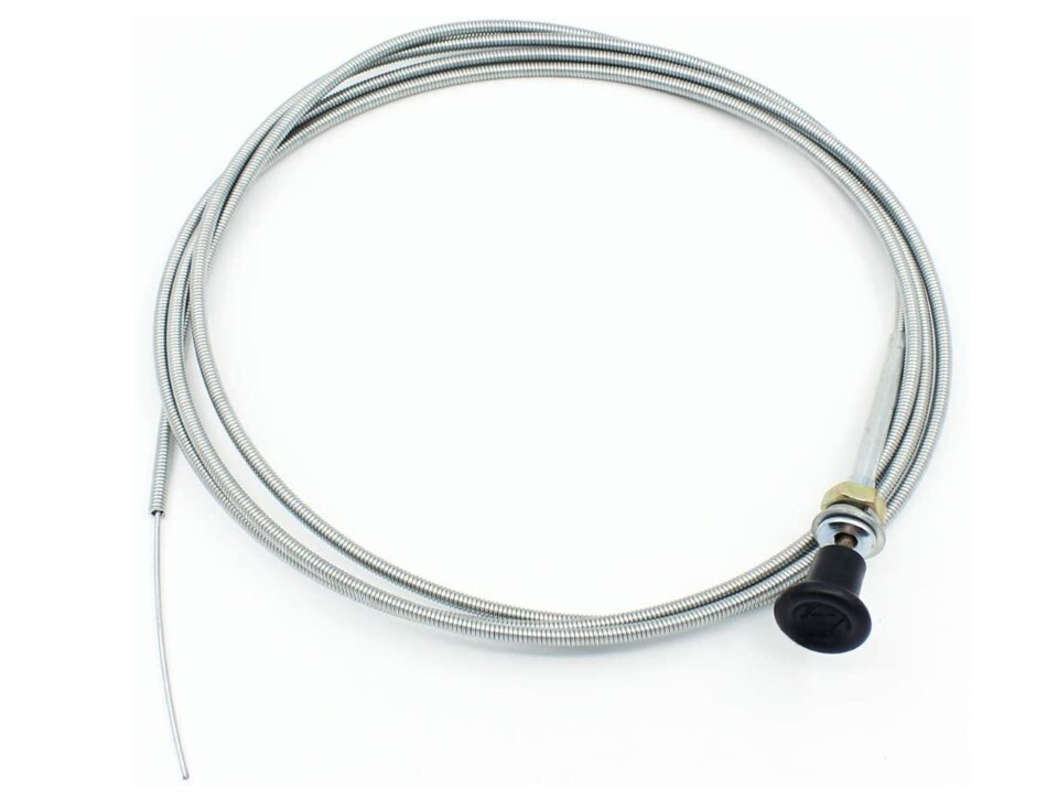 8ft. Universal Control Push Pull Throttle Choke Cable for 60122 Tractor Mower gallery