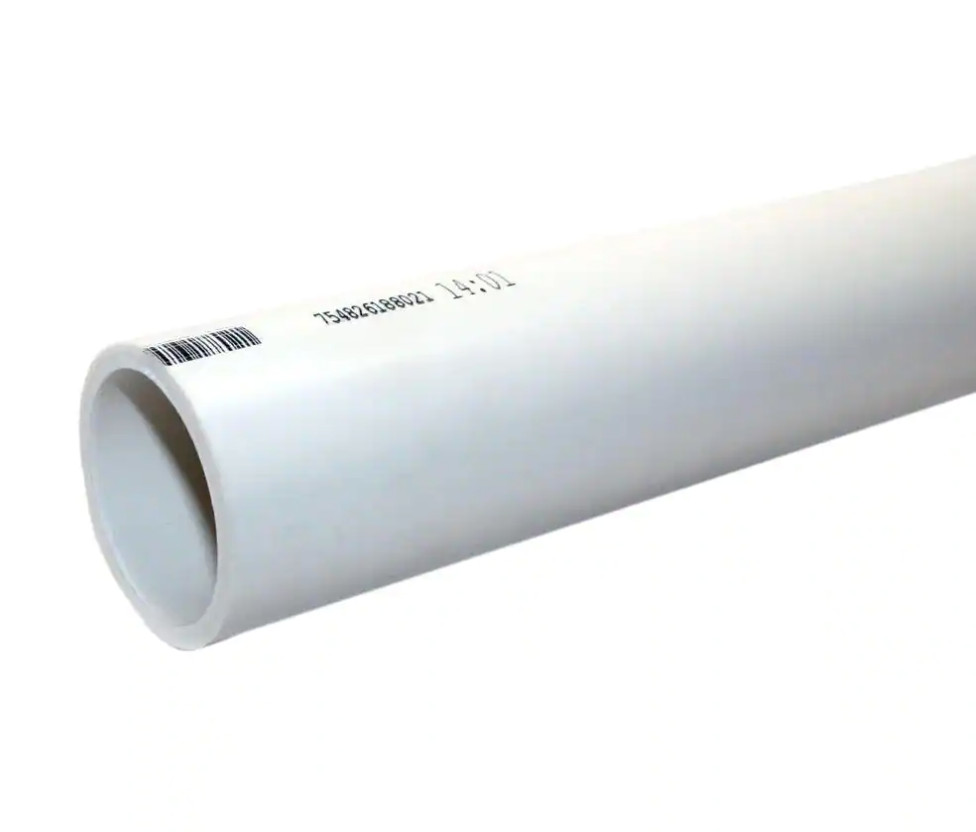 8" Diameter PVC Pipe Sch. 40 , Custom Lengths (Length Cut to Order) gallery