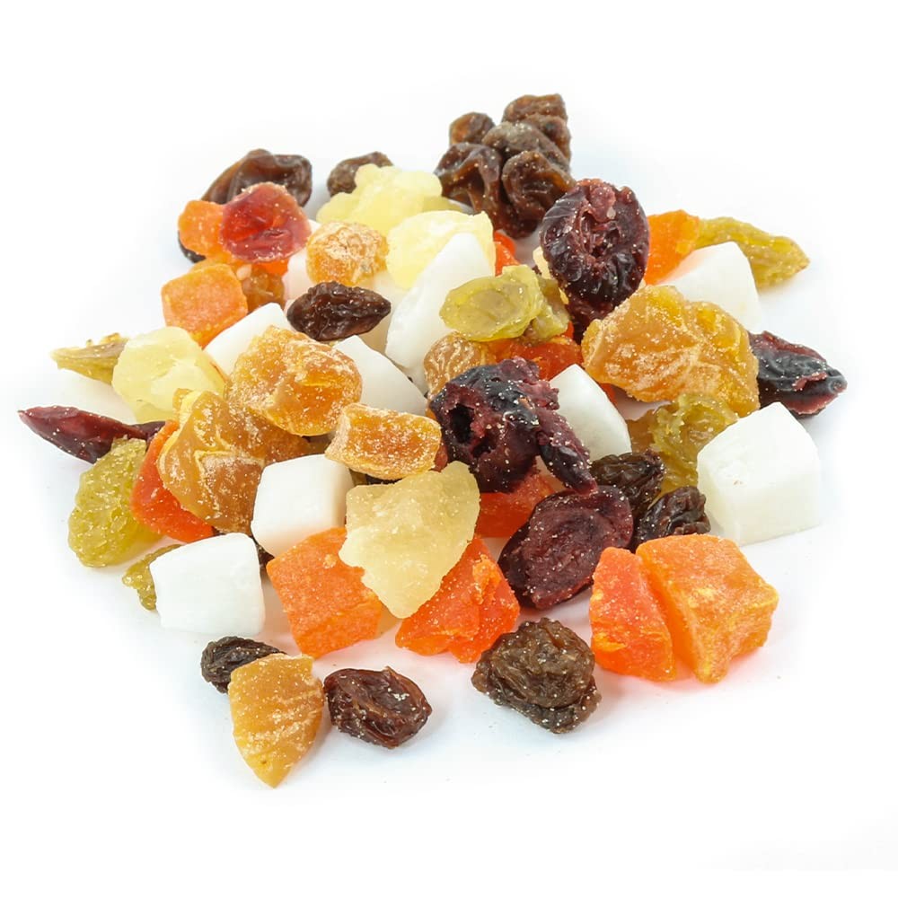 Dried Fruit Mix Snack Mix With Dried Cranberries, Coconut, Mango & Raisins 24 oz gallery