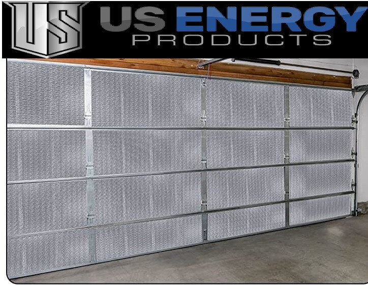 GARAGE DOOR INSULATION KIT PRE-CUT 20 PIECES 24"X60" R8.9 6MM + HEAVY DUTY TAPE