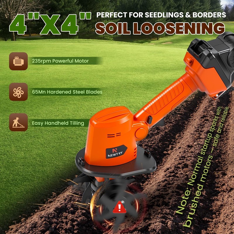 Electric Pruning Shears Cordless Pruner Brushless Branch Cutter with 2 Batteries gallery