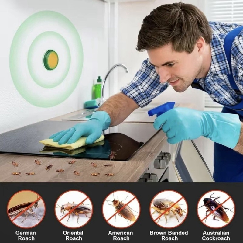 Moonspry Roach Killer Cockroach Traps for Indoor & Outdoor Infestation 24 Pack gallery