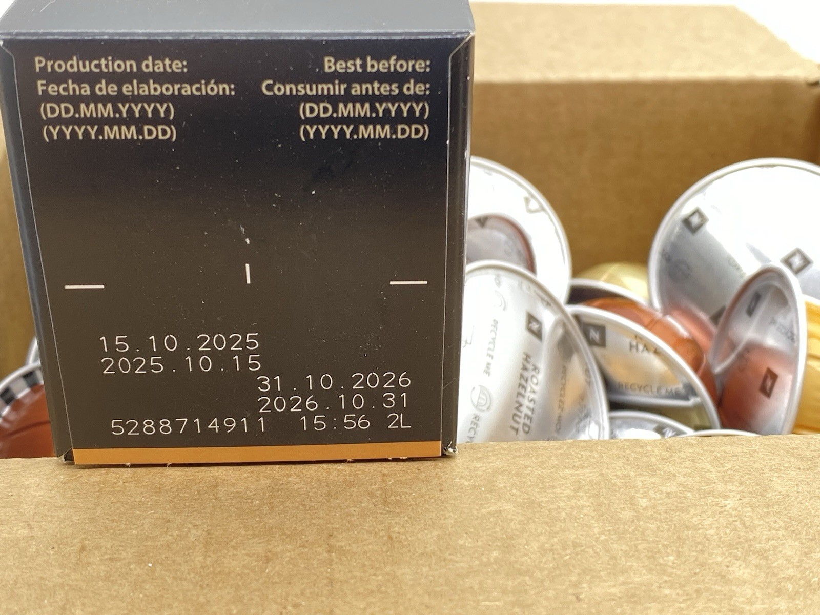 Nespresso Vertuo - Caramel, Hazelnut, Vanilla - 30 Count Total gallery