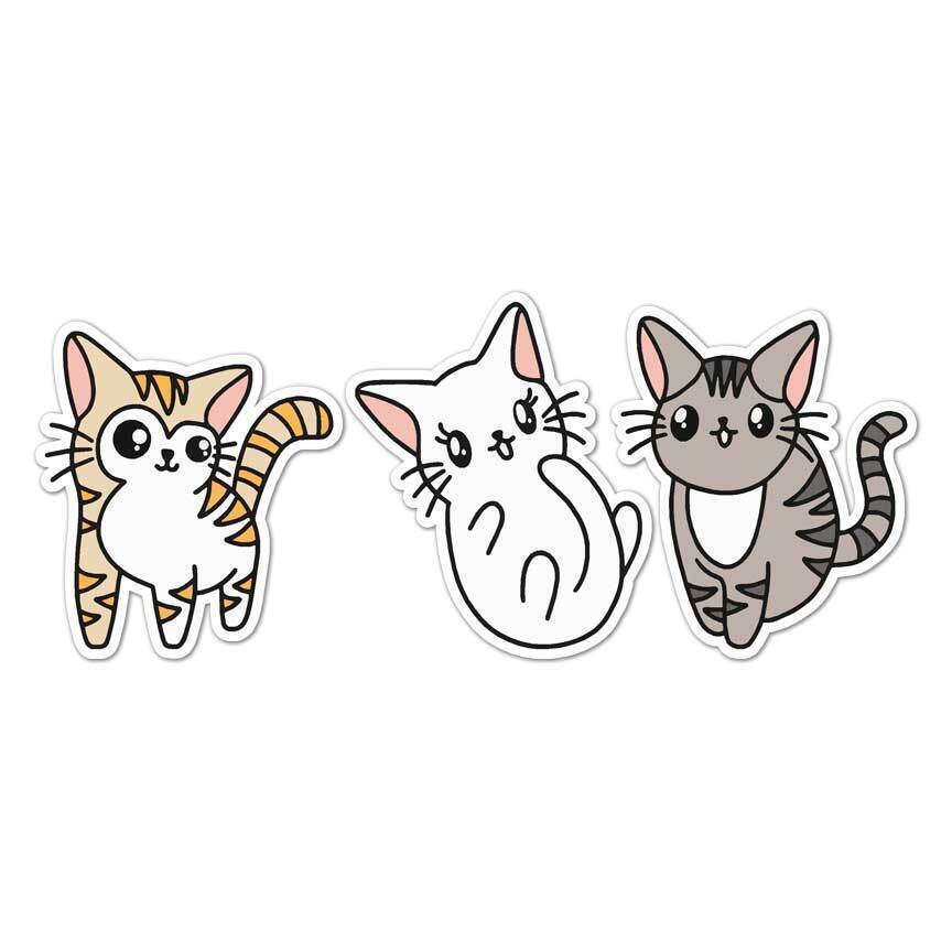 Cats Kittens Sticker Decal gallery