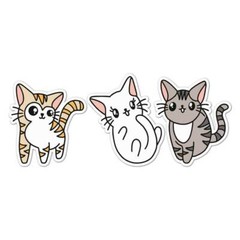 Cats Kittens Sticker Decal