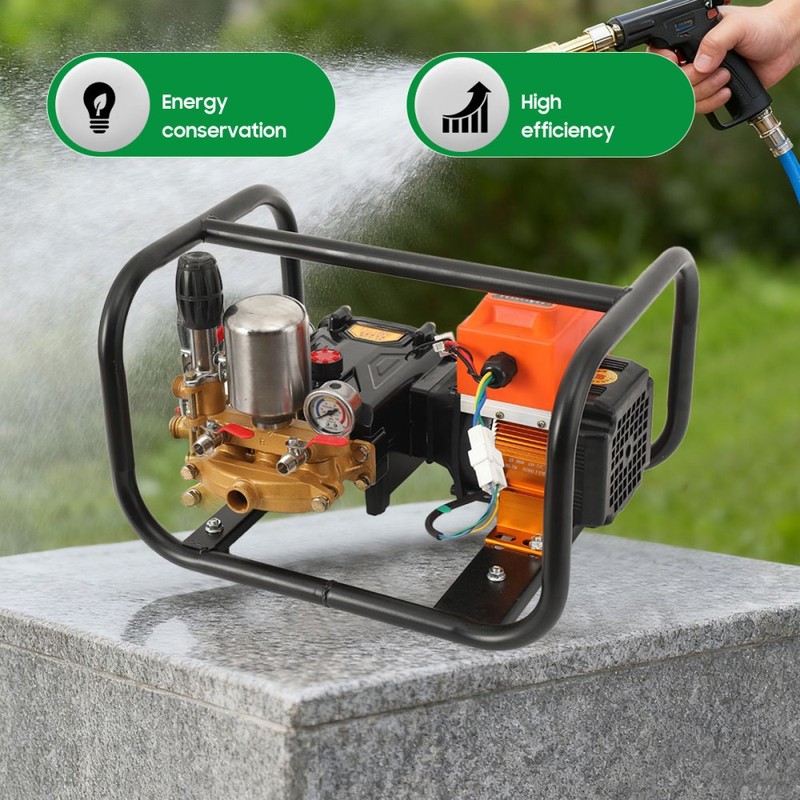 Electric High Pressure Spraying Machine Remote Control Reflux + 30 Meters Tube gallery