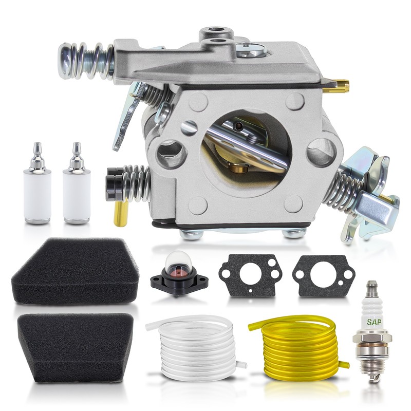 Carburetor Spark Plug Air Filter Gaskets Fuel Line For Craftsman 42cc Chainsaw gallery