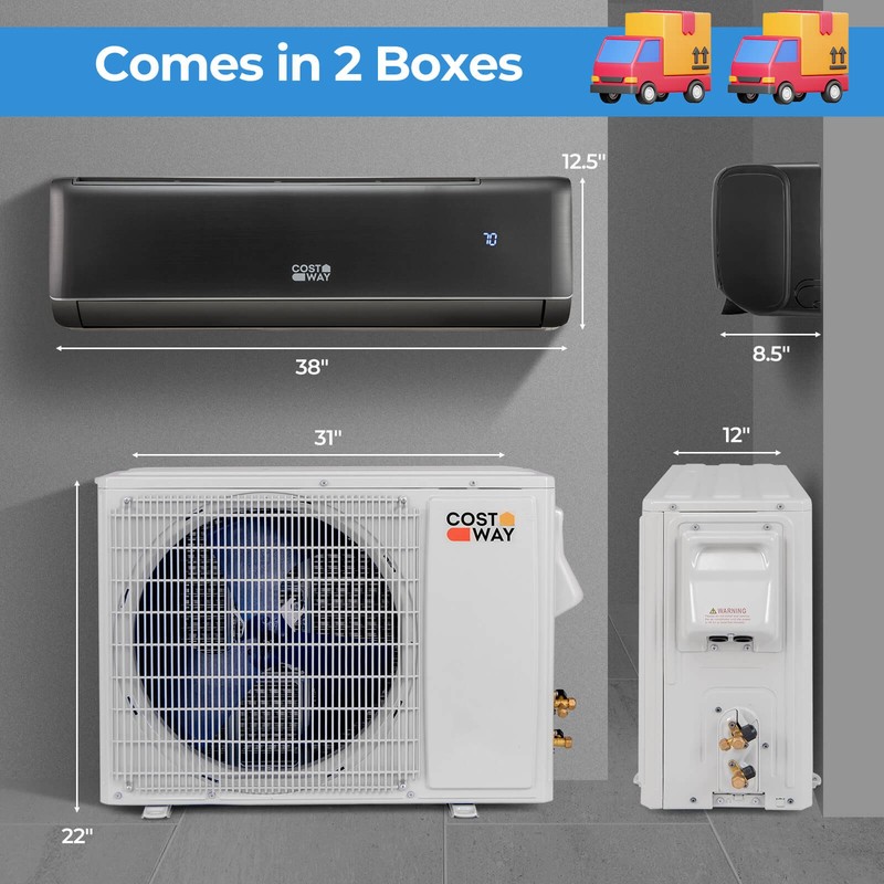 18000 BTU Mini Split Air Conditioner & Heater w/ Heat Pump gallery