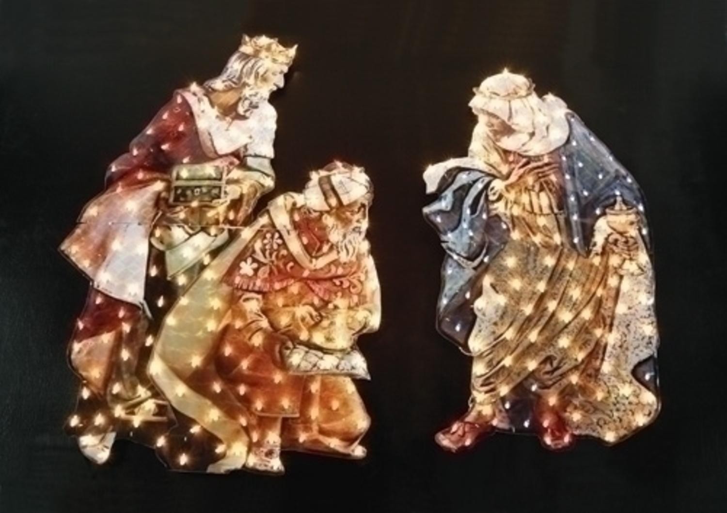 Roman 48" Fontanini Three Kings Christmas Outdoor Yard Decor gallery