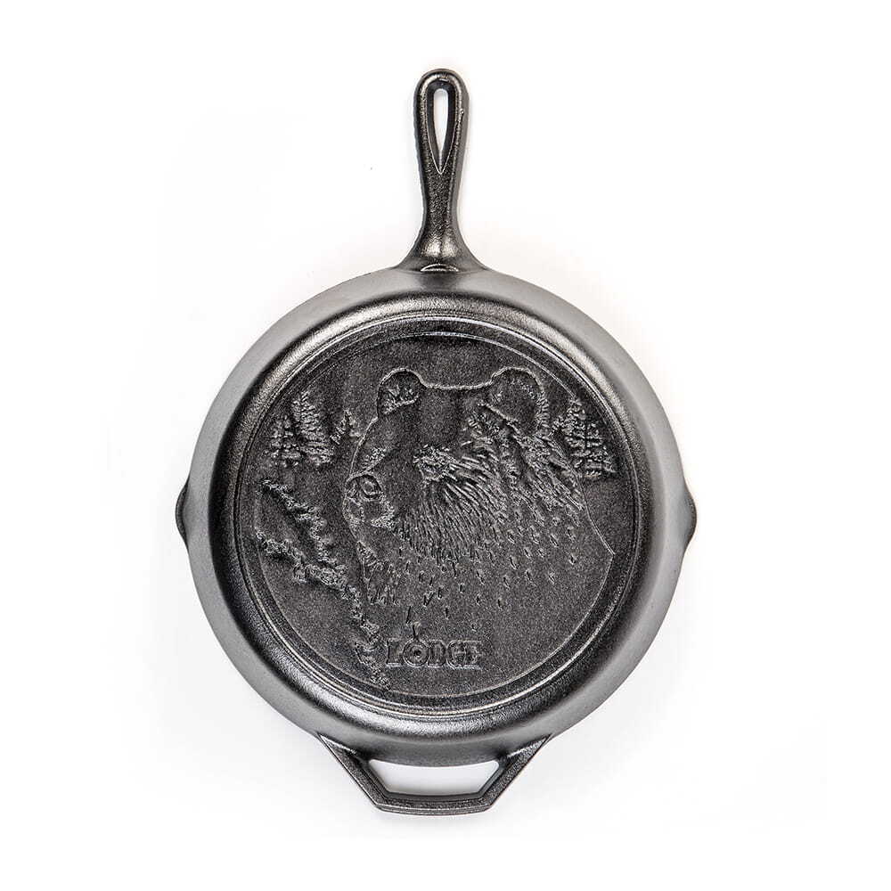 Lodge 12" Skillet - Bear Design gallery