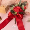 Ribbli Red Double Faced Satin Ribbon, 2” x Continuous 10 2 inch, gallery