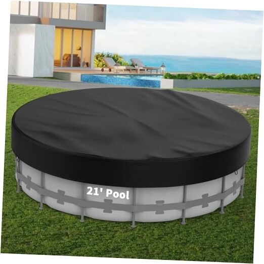 21FT Round Pool Cover Pool Covers for Above Ground Pools 210D Solar Pool Cover gallery