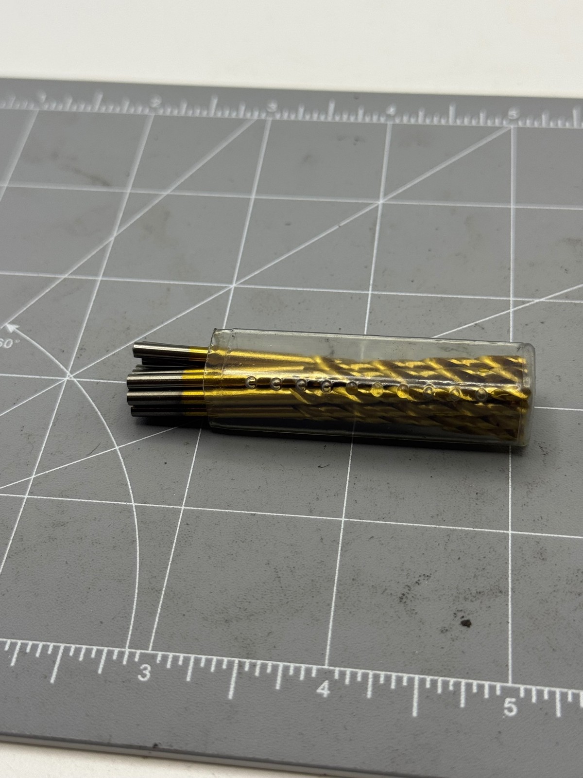 Westward Parabolic Jobber Drill Bit Set 12pc Size 37 Gold Coated Precision gallery