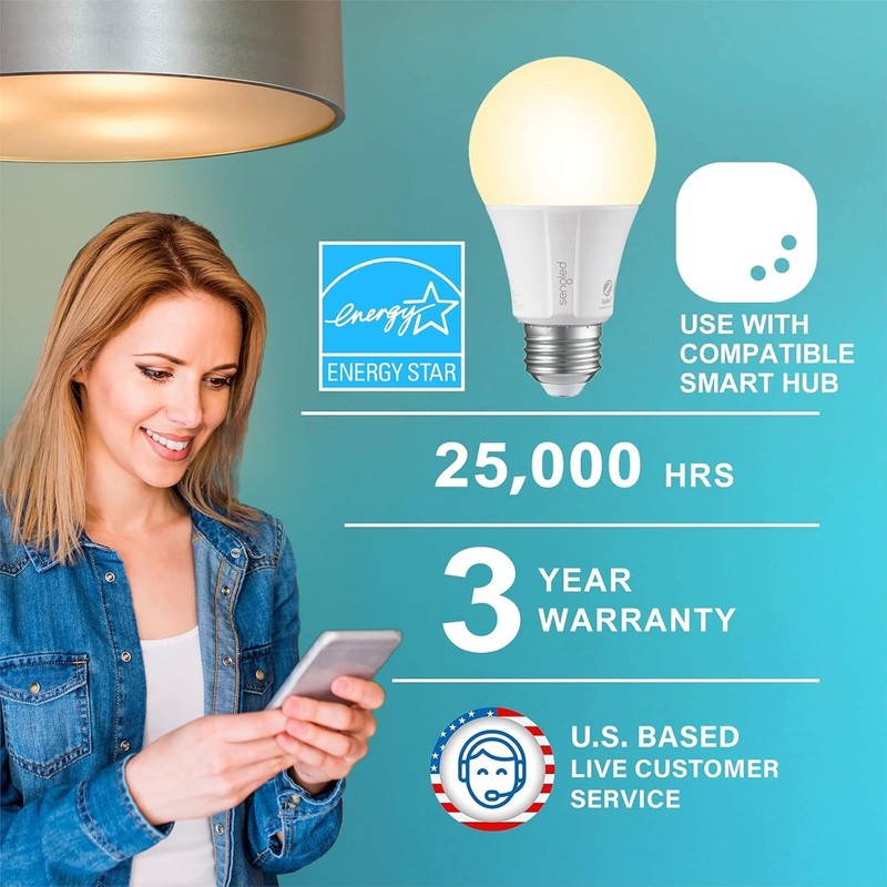 Sengled Zigbee Smart Light Bulbs Model: E11-G13 - Soft White (2700k) 2 Pack 60W gallery