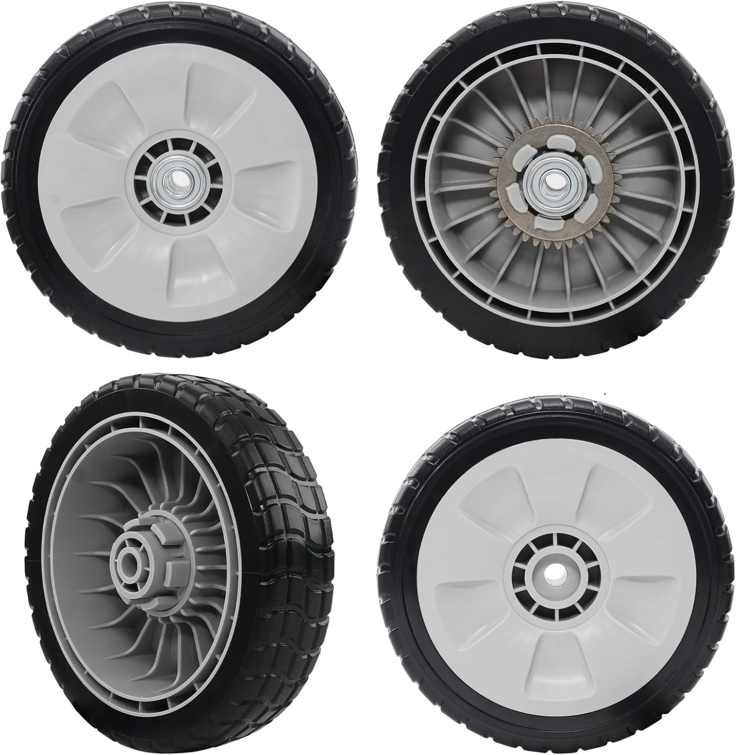 Lawn Mower Drive Wheels 4 Pack Rear Front Replacement HRR216 HRS216 HRT216 Set gallery