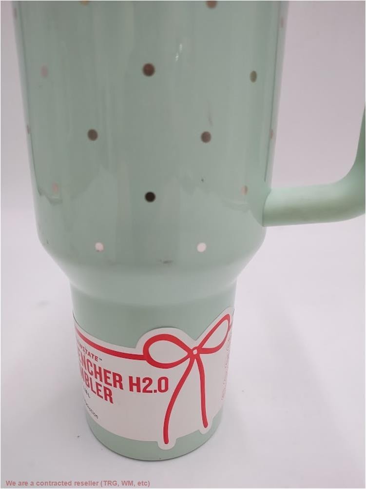 Stanley 40 oz H2.0 FlowState Quencher - Peppermint Polka Dot READ DESCRIPTION gallery