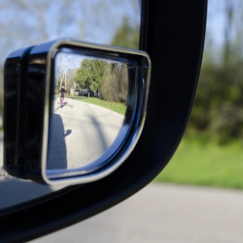 Auto Drive Quarter-Round Adjustable Blind Spot Mirror, 2-Pack – 0.11 lbs. gallery