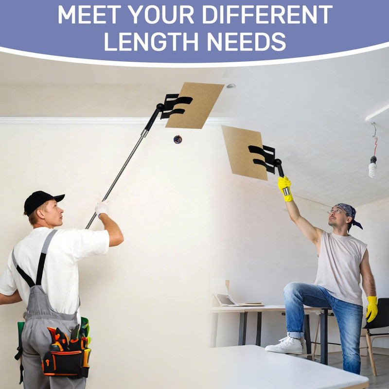 Adjustable Paint Shield Holder - 360° Angle Spray Shield for Cardboard or Plasti gallery