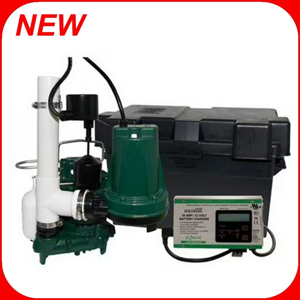 Zoeller ProPack53 Spin - 1/3 HP Combination Primary and Backup Sump Pump R31 gallery