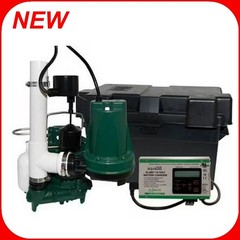 Zoeller ProPack53 Spin – 1/3 HP Combination Primary and Backup Sump Pump R31