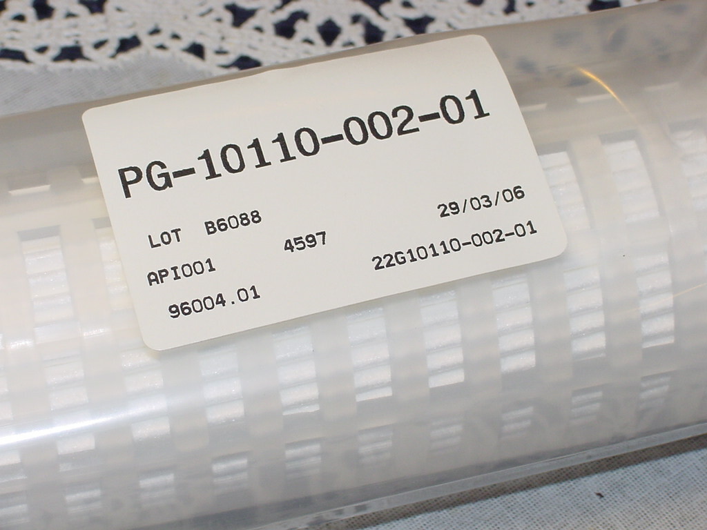 Filter Cartridge PG-10110-002-01, 0.2 Micron, 2-3/4" Dia X 10" Length 5 GPM NEW! gallery