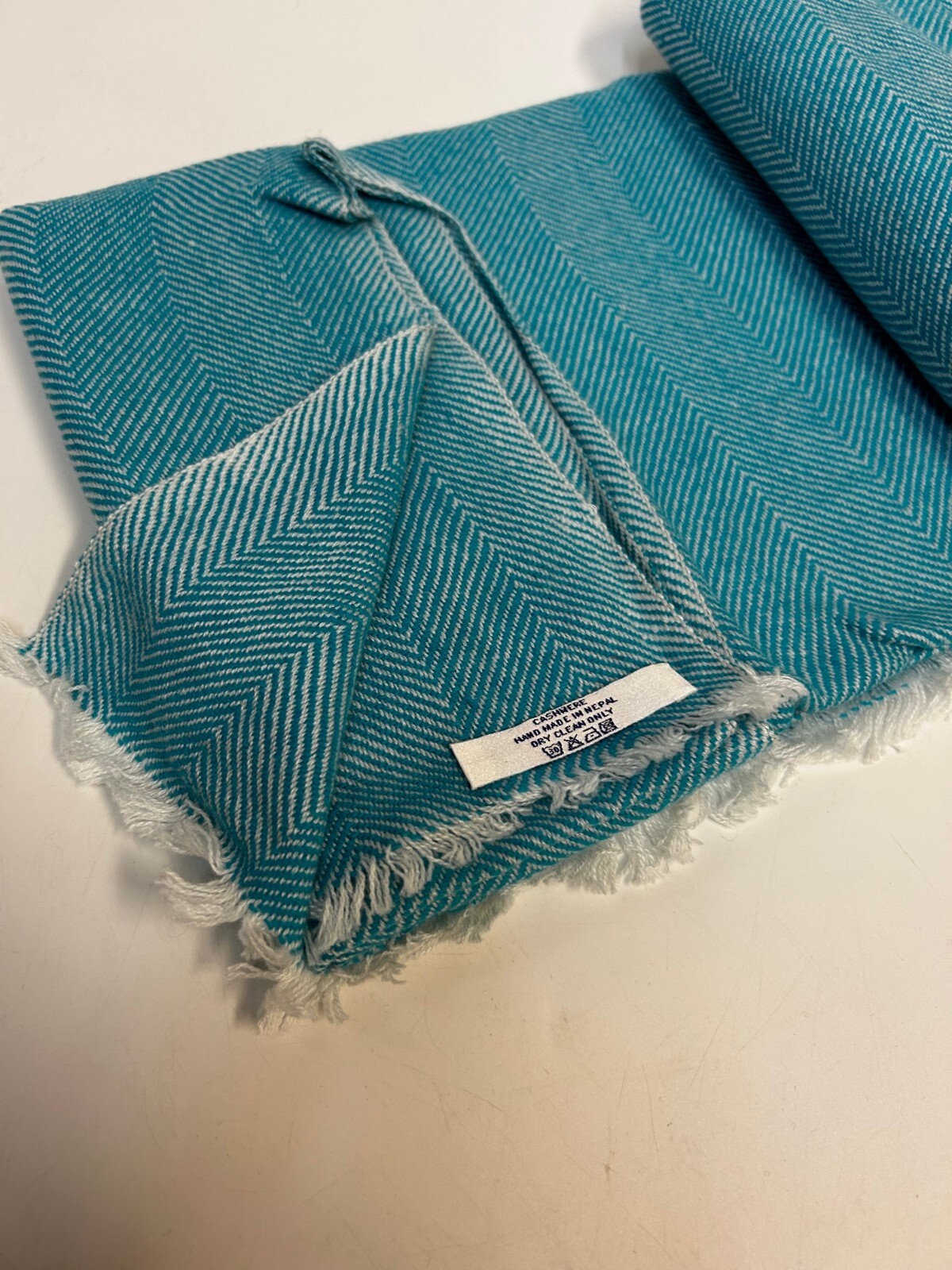 100% Cashmere Pashmina High Quality Blanket,Made in Nepal SALE 54"X94" gallery
