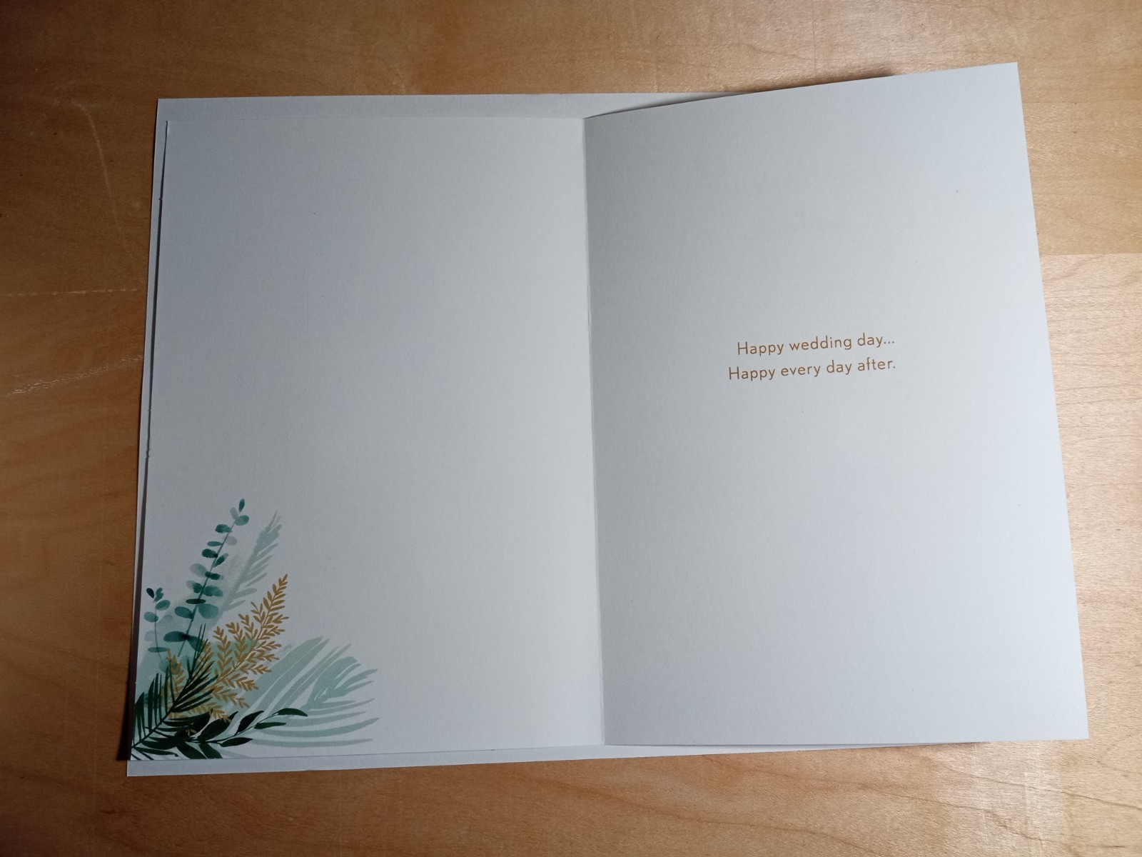 Hallmark Big Card CONGRATS Happy Wedding Day Love, Happy Every Day After, Bride gallery