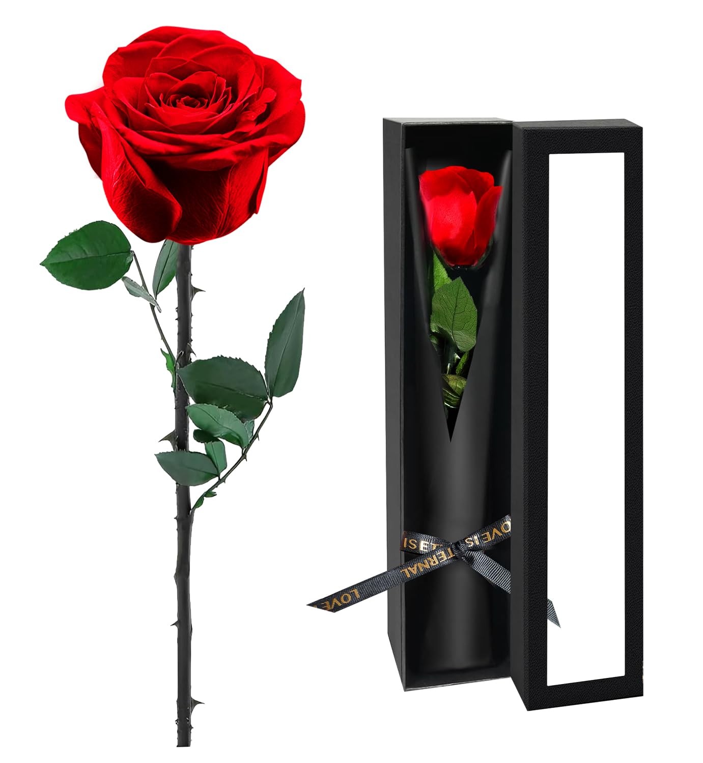 Preserved Flowers for Delivery,Red Rose Bouquets That Last 5 Years,Birthday F... gallery