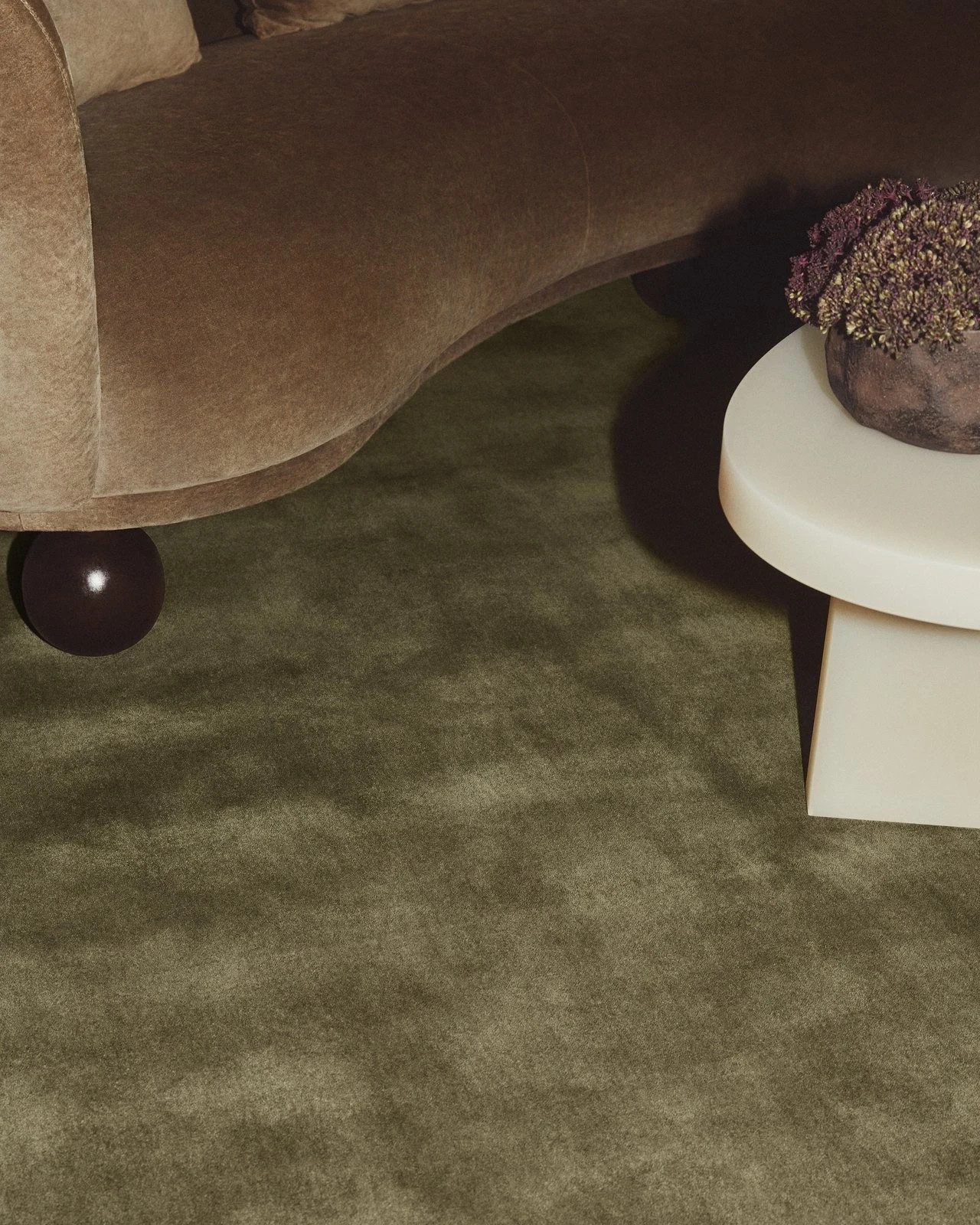 Nordic Knots Moss Rug- Hand Tufted Rug | Wool area Rug any size available gallery