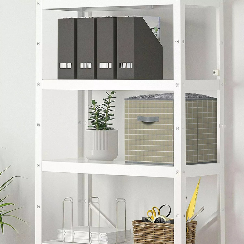 Collapsible Foldable Fabric Cubby Cube Storage Bins Baskets for Shelves 6 pack gallery