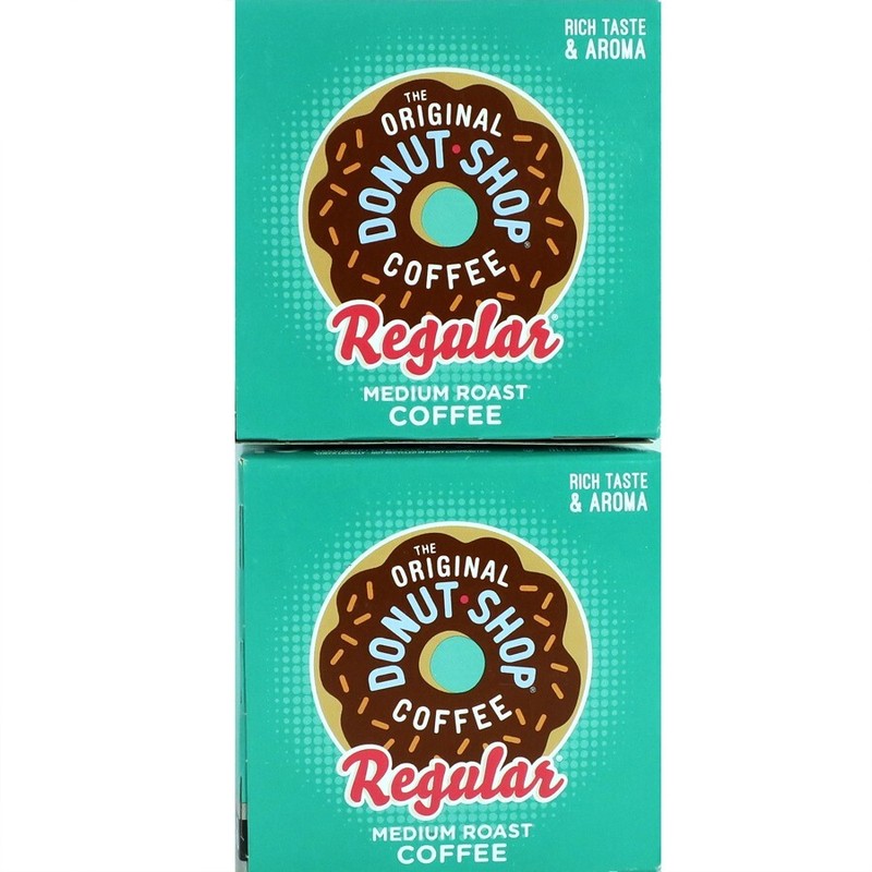 Donut Shop Coffee Regular, Medium Roast Coffee, 10 Pods per box, BB:9/26 gallery