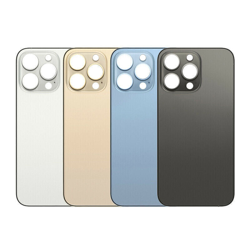 Back Glass replacement Big hole For iPhone 11 12 13 14 15 16 XR X Rear Cover Lot gallery