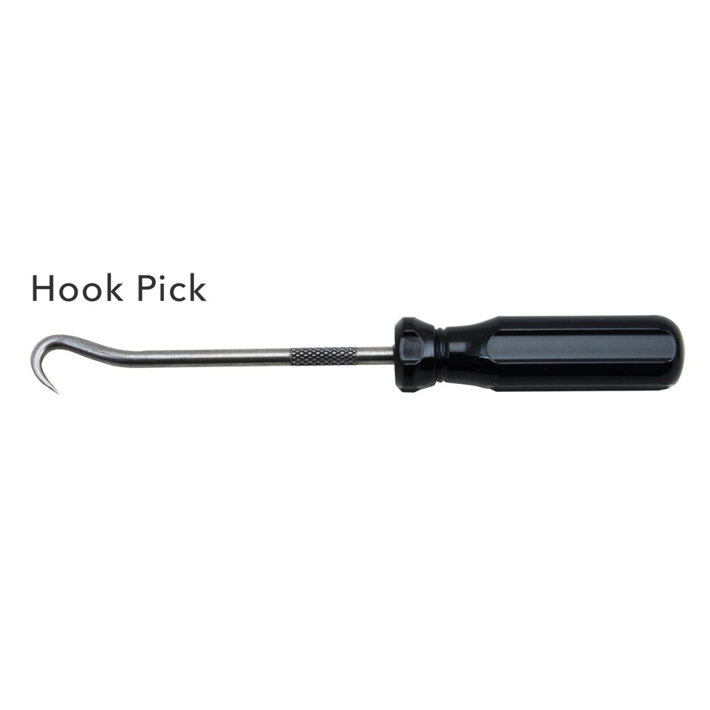 Ullman 4pc Hook & Pick Set Screwdriver Handle Straight 90 Degree Right Angle USA gallery