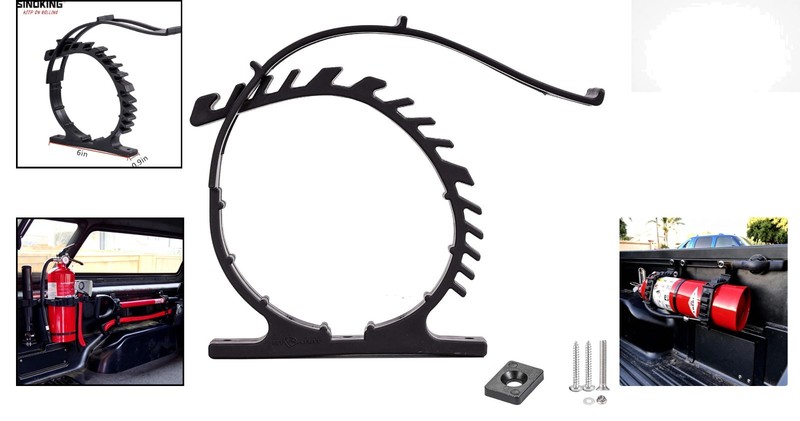 Durable Rubber Clamp - Hold Tools 2.5" to 7.5" in Diameter with 49 lbs Strength gallery