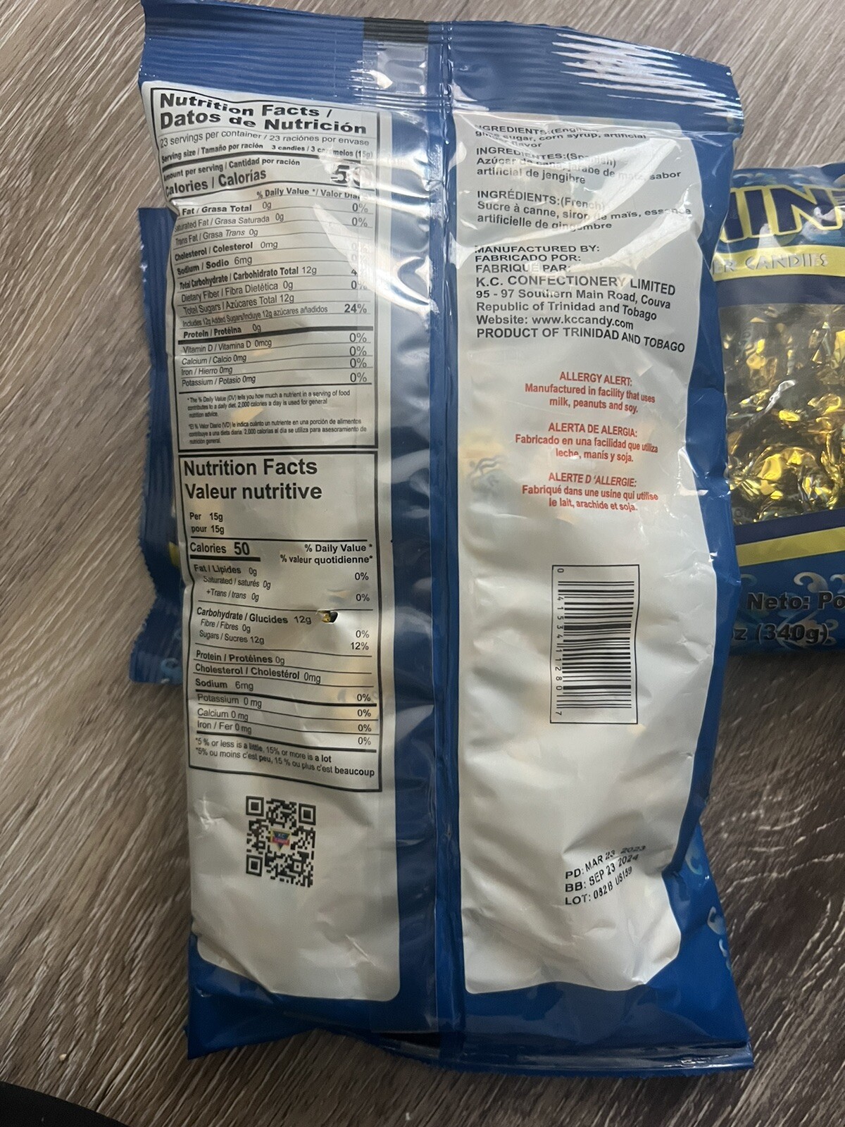 KC Ginger Mints - Two 12oz Bags (1.5lbs)- Almost 150 Candies gallery