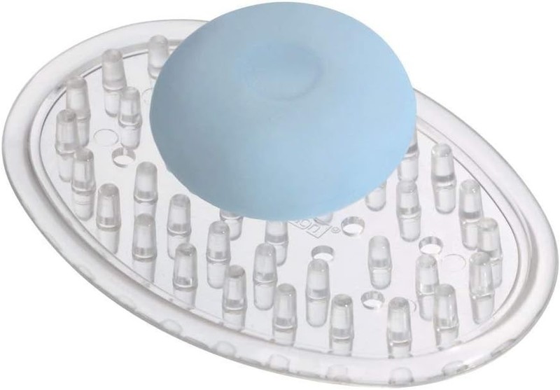Eco-Friendly iDesign Soap Dish - Versatile Holder for Bath & Kitchen Essentials gallery