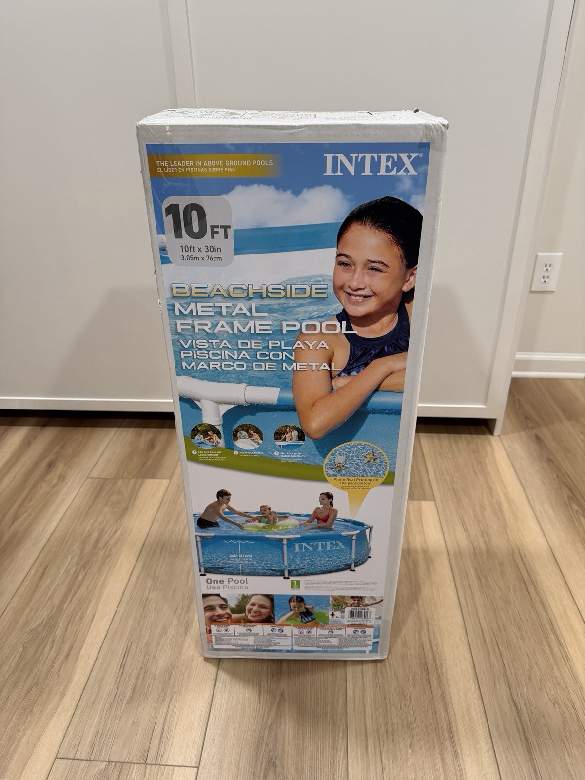 INTEX 28206EP 10Ft X 30in Beachside Metal Frame Above Ground Pool - Pool Only gallery